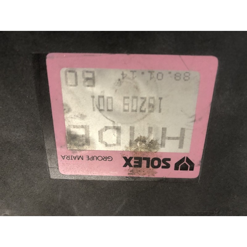 18209001 CALCULATEUR SOLEX MOTEUR TU